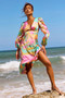 Young And In Love Midi Dress - Pink Multi | Sage and Paige AUS.