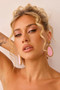 Unique Touch Earrings - Pink | Sage and Paige AUS.