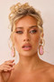 Unique Touch Earrings - Pink | Sage and Paige AUS.