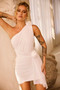 Light It Up Mini Dress - White | Sage and Paige AUS.