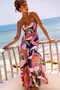 All For Her Maxi Dress - Navy Multi | Sage and Paige AUS.