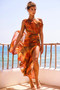 Always Yours Maxi Dress - Orange | Sage and Paige AUS.
