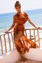 Always Yours Maxi Dress - Orange | Sage and Paige AUS.