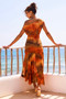 Always Yours Maxi Dress - Orange | Sage and Paige AUS.