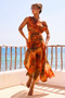 Always Yours Maxi Dress - Orange | Sage and Paige AUS.