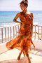 Always Yours Maxi Dress - Orange | Sage and Paige AUS.