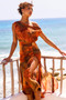 Always Yours Maxi Dress - Orange | Sage and Paige AUS.