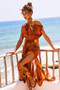 Always Yours Maxi Dress - Orange | Sage and Paige AUS.