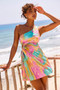 Party In My House Mini Dress - Pink Multi | Sage and Paige AUS.
