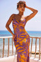 May In A Mood Maxi Dress - Purple Multi | Sage and Paige AUS.