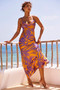 May In A Mood Maxi Dress - Purple Multi | Sage and Paige AUS.