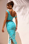 Moon Child Maxi Dress - Aqua | Sage and Paige AUS.