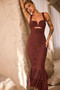 Eternal Muse Maxi Dress - Chocolate | Sage and Paige AUS.