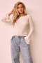 Have Me All Knit Top - White | Sage and Paige AUS.