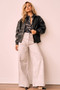 Singin' In The Wind Vegan Leather Jacket - Black | Sage and Paige AUS.