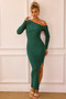 Moondive Midi Dress - Forest Green | Sage and Paige AUS.