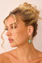 Greek Days Earrings - Turquoise | Sage and Paige AUS.