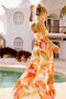 All For Her Maxi Dress - Orange Multi | Sage and Paige AUS.