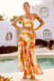 All For Her Maxi Dress - Orange Multi | Sage and Paige AUS.