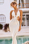 Lost In Lights Crochet Midi Dress - White | Sage and Paige AUS.