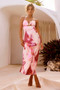 Celia Maxi Dress - Pink Multi | Sage and Paige AUS.