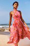 Date Picking Midi Dress - Pink | Sage and Paige AUS.
