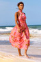 Date Picking Midi Dress - Pink | Sage and Paige AUS.