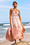 Way To You Maxi Dress - Champagne | Sage and Paige AUS.