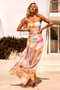 Emmaline Maxi Dress - Purple Multi | Sage and Paige AUS.