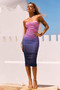 Mila Midi Dress - Pink | Sage and Paige AUS.