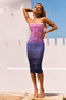 Mila Midi Dress - Pink | Sage and Paige AUS.