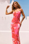 Perfect City Maxi Dress - Pink Multi | Sage and Paige AUS.