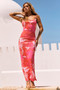 Perfect City Maxi Dress - Pink Multi | Sage and Paige AUS.