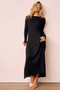 Astoria Knit Maxi Dress - Black | Sage and Paige AUS.