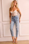 Love Icon Denim Jeans - Washed Blue | Sage and Paige AUS.