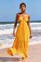 Martini Maxi Dress - Yellow | Sage and Paige AUS.