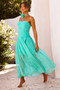 The Briana Maxi Dress - Sea Green | Sage and Paige AUS.