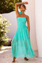 The Briana Maxi Dress - Sea Green | Sage and Paige AUS.