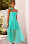 The Briana Maxi Dress - Sea Green | Sage and Paige AUS.