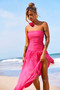 The Briana Maxi Dress - Hot Pink | Sage and Paige AUS.