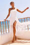 The Briana Maxi Dress - White | Sage and Paige AUS.