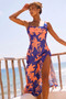 Bluebell Midi Dress - Blue | Sage and Paige AUS.