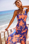 Bluebell Midi Dress - Blue | Sage and Paige AUS.