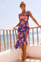 Bluebell Midi Dress - Blue | Sage and Paige AUS.