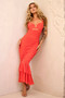 Eternal Muse Maxi Dress - Red | Sage and Paige AUS.