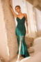 City of Angels Lace Maxi Dress - Forest Green | Sage and Paige AUS.
