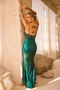 City of Angels Lace Maxi Dress - Forest Green | Sage and Paige AUS.