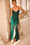City of Angels Lace Maxi Dress - Forest Green | Sage and Paige AUS.