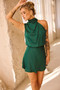 My Feelings Mini Dress - Forest Green | Sage and Paige AUS.