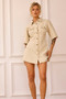 Her Way Mini Dress - Beige | Sage and Paige AUS.